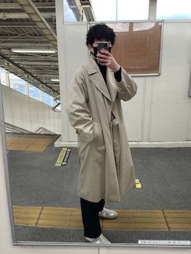 ゆうへいさん（メンズ・175cm）の冬コーディネート