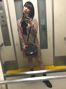 「Lily Brown」｜「アイテム（その他）」を使った、しるこさん（レディース・162cm）の秋コーディネート