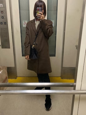 しるこさん(レディース・162cm)の冬コーディネート