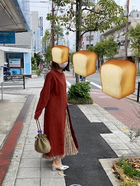 「BEAMS（ビームス）のアイテム（パンプス）」を使った、しるこさん（レディース・162cm）の春コーディネート