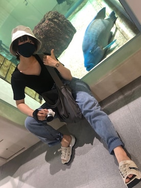 「MHL.」｜「アイテム（その他）」を使った、しるこさん（レディース・162cm）の夏コーディネート