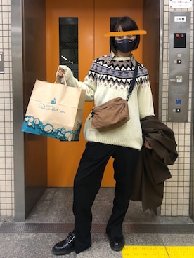 しるこさん（レディース・162cm）の冬コーディネート