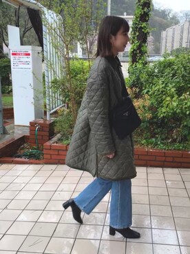 「THE SHINZONE（ザ　シンゾーン）のアイテム（その他アウター）」を使った、mmmkさん（レディース・163cm）の春コーディネート