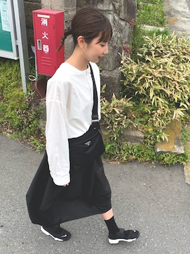 「コクーンスカート」｜mmmkさん（レディース・163cm）の春コーディネート