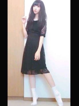 「tocco closet（トッコ　クローゼット）のアイテム（ワンピース/ドレス）」を使った、Kiko★Rainbow projectさん（レディース・163cm）の秋コーディネート