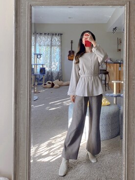 「fall style」｜labybunnyさん（レディース・160cm）の秋コーディネート