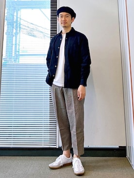 圭さん（メンズ・166cm）の春コーディネート