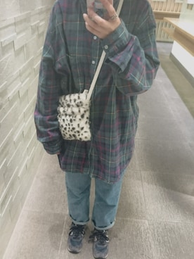 華捺さん(レディース・160cm)の春コーディネート