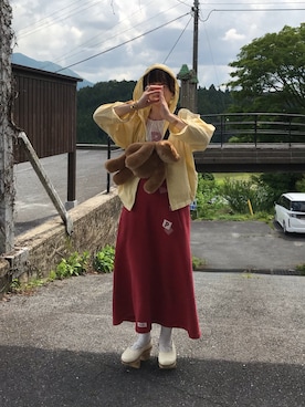 「下駄靴」｜華捺さん（レディース・160cm）の春コーディネート