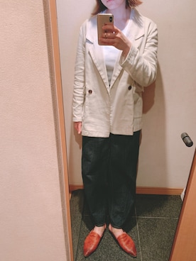 しーーーたさん（レディース・166cm）の春コーディネート