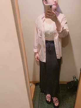 しーーーたさん（レディース・166cm）の夏コーディネート