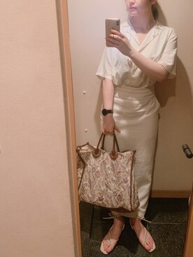 しーーーたさん（レディース・166cm）の夏コーディネート