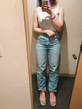 しーーーたさん（レディース・166cm）の夏コーディネート