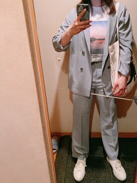 しーーーたさん（レディース・166cm）の春コーディネート