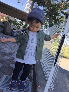 yuki_sin1roさん(キッズ・90cm)の秋コーディネート