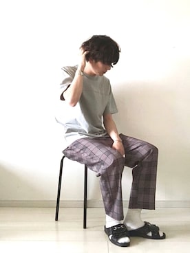 「BENCH（ベンチ）のアイテム」を使った、KYOさん（メンズ・180cm）の春コーディネート