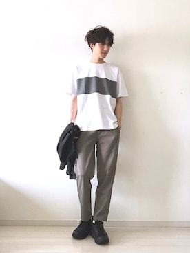 KYOさん（メンズ・180cm）の春コーディネート