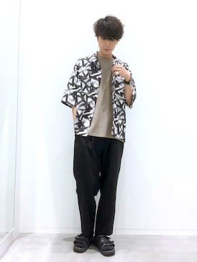 「suicoke（スイコック）のアイテム」を使った、KYOさん（メンズ・180cm）の夏コーディネート