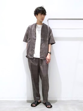 KYOさん（メンズ・180cm）の夏コーディネート