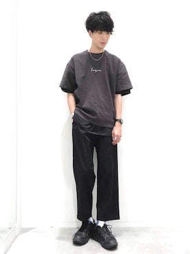 「Engineered Garments（エンジニアードガーメンツ）のアイテム」を使った、KYOさん（メンズ・180cm）の夏コーディネート