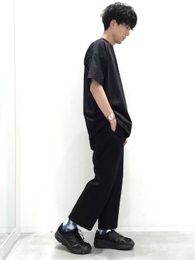 「Engineered Garments（エンジニアードガーメンツ）のアイテム」を使った、KYOさん（メンズ・180cm）の夏コーディネート