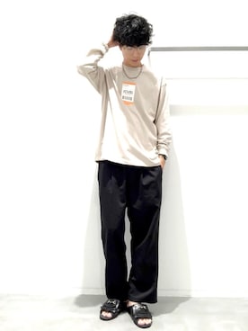 「BENCH（ベンチ）のアイテム」を使った、KYOさん（メンズ・180cm）の夏コーディネート