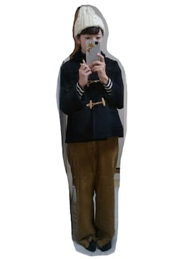 「ナチュラル」｜「アイテム（ダッフルコート）」を使った、なりみ,゜.:。+゜さん（レディース・151cm）の冬コーディネート