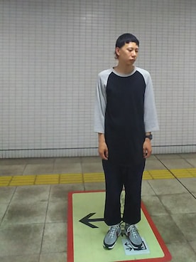 ashさん（メンズ・168cm）の春コーディネート