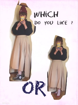 MIWAWAさん(レディース・159cm)の秋コーディネート