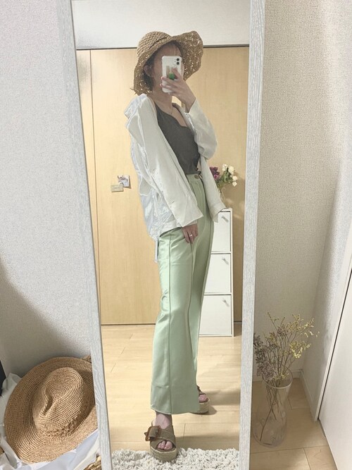 𝚖𝚘𝚛𝚗 イエベ秋 Who S Who Chicoのハットを使ったコーディネート Wear