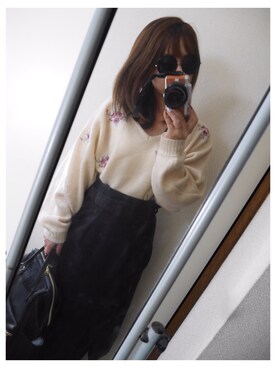 saya♡さん（レディース・153cm）の冬コーディネート