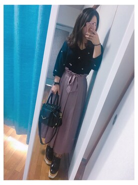 saya♡さん(レディース・153cm)の春コーディネート