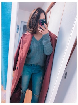 saya♡さん（レディース・153cm）の冬コーディネート