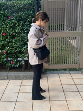 「アイテム（ブルゾン）」を使った、saya♡さん（レディース・153cm・30代）の秋コーディネート