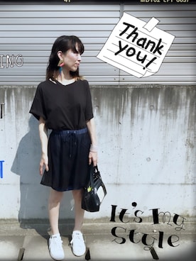 ぽんた2さん（レディース・155cm）の夏コーディネート