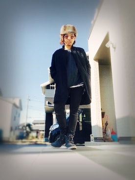 ☆ash★◡̎*さん（メンズ・167cm）の春コーディネート