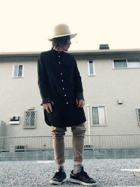 ☆ash★◡̎*さん（メンズ・167cm）の春コーディネート