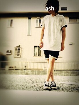 ☆ash★◡̎*さん(メンズ・167cm)の夏コーディネート