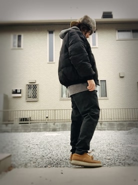 「masterkey（マスターキー）のアイテム（帽子）」を使った、☆ash★◡̎*さん（メンズ・167cm）の冬コーディネート
