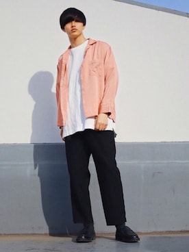 中岡 圭さん(メンズ・168cm)の春コーディネート