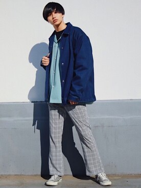 中岡 圭さん（メンズ・168cm）の春コーディネート