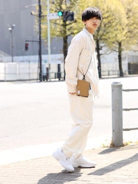 コンビニミニショルダーポーチ を使った人気ファッションコーディネート Wear