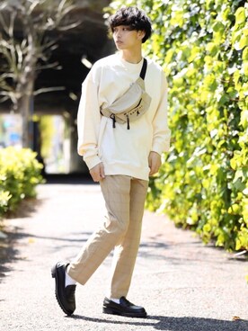 中岡 圭さん（メンズ・168cm）の春コーディネート