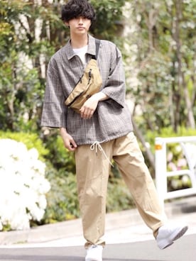 中岡 圭さん（メンズ・168cm）の春コーディネート