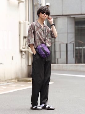 中岡 圭さん（メンズ・168cm）の夏コーディネート