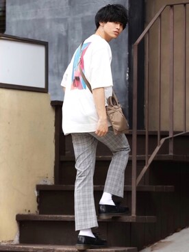 中岡 圭さん（メンズ・168cm）の夏コーディネート