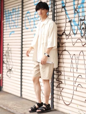 中岡 圭さん（メンズ・168cm）の夏コーディネート