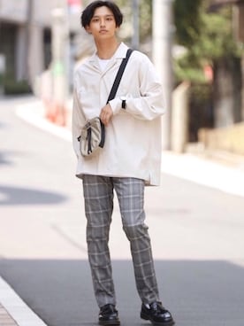 中岡 圭さん（メンズ・168cm）の夏コーディネート