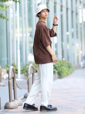 中岡 圭さん（メンズ・168cm）の夏コーディネート