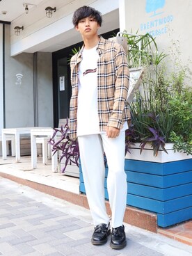 中岡 圭さん(メンズ・168cm)の秋コーディネート